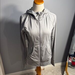 90 Degree By Reflex Heather Gray Hoodie